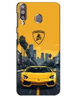 Чехол для Samsung Galaxy M30 (M305) с картинкой «Желтый Lamborghini город» Чехол для Samsung Galaxy M30 (M305) с картинкой «Желтый Lamborghini город»
