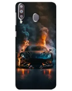 Чехол для Samsung Galaxy M30 (M305) с картинкой «Lamborghini дымная эстетика» Чехол для Samsung Galaxy M30 (M305) с картинкой «Lamborghini дымная эстетика»