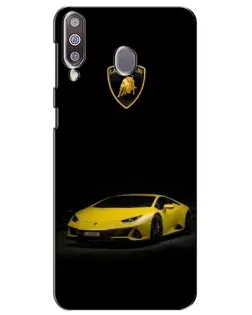 Чехол для Samsung Galaxy M30 (M305) с картинкой «Lamborghini желтый акцент» Чехол для Samsung Galaxy M30 (M305) с картинкой «Lamborghini желтый акцент»