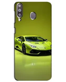 Чехол для Samsung Galaxy M30 (M305) с картинкой «Салатовый Lamborghini Huracan» Чехол для Samsung Galaxy M30 (M305) с картинкой «Салатовый Lamborghini Huracan»