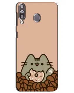Чехол для Samsung Galaxy M30 (M305) с картинкой «Кофейный Пушин»