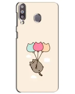 Чехол для Samsung Galaxy M30 (M305) с картинкой «Пушин на шариках»
