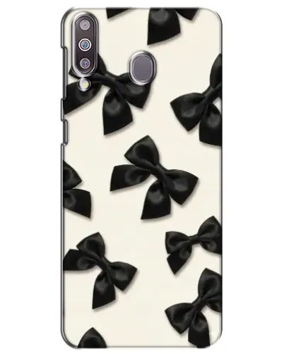 Чехол для Samsung Galaxy M30 (M305) с картинкой «Черные бантики» Чехол для Samsung Galaxy M30 (M305) с картинкой «Черные бантики»