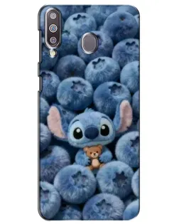 Чохол для Samsung Galaxy M30 (M305) з картинкою «Стіч та лохина»