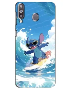 Чохол для Samsung Galaxy M30 (M305) з картинкою «Стіч на хвилі»
