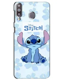 Чохол для Samsung Galaxy M30 (M305) з картинкою «Stitch серед квітів»