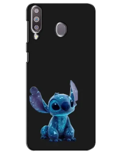 Чохол для Samsung Galaxy M30 (M305) з картинкою «Стіч на чорному» Чохол для Samsung Galaxy M30 (M305) з картинкою «Стіч на чорному»