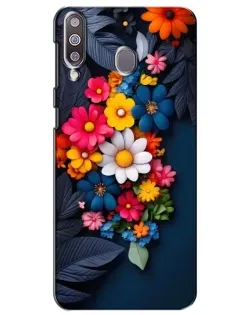 Чехол для Samsung Galaxy M30 (M305) с картинкой «Цветочная феерия»