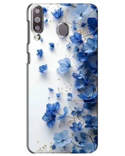 Чехол для Samsung Galaxy M30 (M305) с картинкой «Голубой цветочный каскад» Чехол для Samsung Galaxy M30 (M305) с картинкой «Голубой цветочный каскад»
