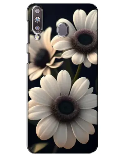 Чехол для Samsung Galaxy M30 (M305) с картинкой «Белые маргаритки макро» Чехол для Samsung Galaxy M30 (M305) с картинкой «Белые маргаритки макро»