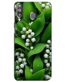Чехол для Samsung Galaxy M30 (M305) с картинкой «Ландыши в зелени»