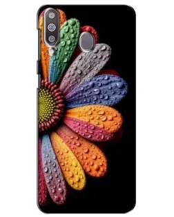 Чехол для Samsung Galaxy M30 (M305) с картинкой «Радужный цветок»