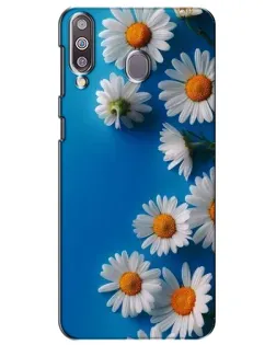 Чехол для Samsung Galaxy M30 (M305) с картинкой «Белоснежные маргаритки»