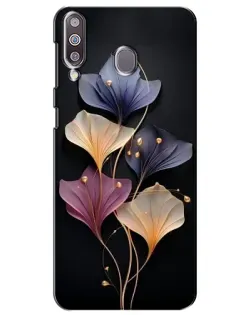 Чехол для Samsung Galaxy M30 (M305) с картинкой «Лиловые цветы грации»