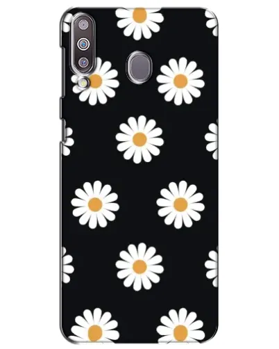Чехол для Samsung Galaxy M30 (M305) с картинкой «Ромашки на черном» Чехол для Samsung Galaxy M30 (M305) с картинкой «Ромашки на черном»