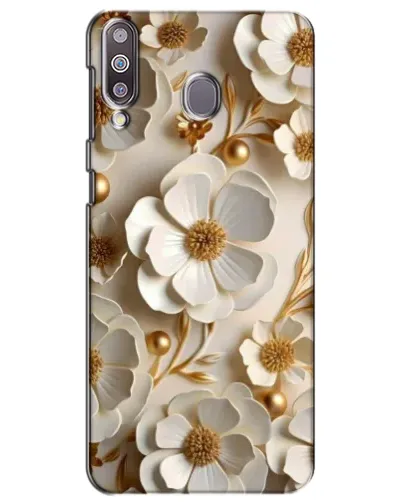 Чехол для Samsung Galaxy M30 (M305) с картинкой «Белие бумажние цвети» Чехол для Samsung Galaxy M30 (M305) с картинкой «Белие бумажние цвети»
