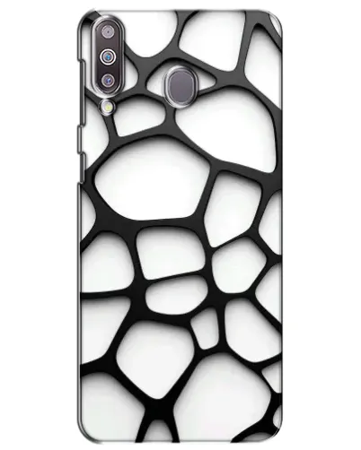 Чохол для Samsung Galaxy M30 (M305) з картинкою «Біла об'ємна сітка» Чохол для Samsung Galaxy M30 (M305) з картинкою «Біла об'ємна сітка»