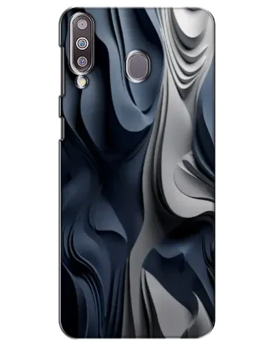 Чохол для Samsung Galaxy M30 (M305) з картинкою «Об'ємні сині складки» Чохол для Samsung Galaxy M30 (M305) з картинкою «Об'ємні сині складки»