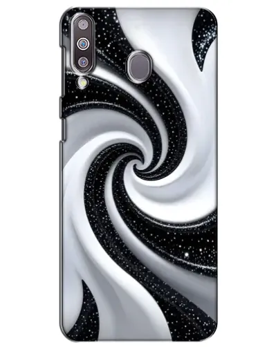 Чохол для Samsung Galaxy M30 (M305) з картинкою «Чорно-біла спіраль» Чохол для Samsung Galaxy M30 (M305) з картинкою «Чорно-біла спіраль»