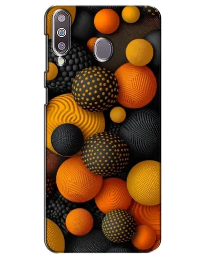Чохол для Samsung Galaxy M30 (M305) з картинкою «Об'ємні помаранчеві сфери» Чохол для Samsung Galaxy M30 (M305) з картинкою «Об'ємні помаранчеві сфери»
