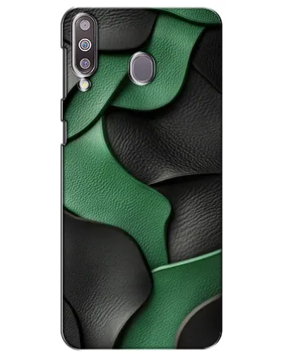 Чохол для Samsung Galaxy M30 (M305) з картинкою «Зелені шкіряні хвилі» Чохол для Samsung Galaxy M30 (M305) з картинкою «Зелені шкіряні хвилі»