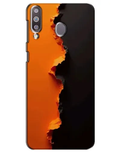 Чохол для Samsung Galaxy M30 (M305) з картинкою «Помаранчевий розлом» Чохол для Samsung Galaxy M30 (M305) з картинкою «Помаранчевий розлом»