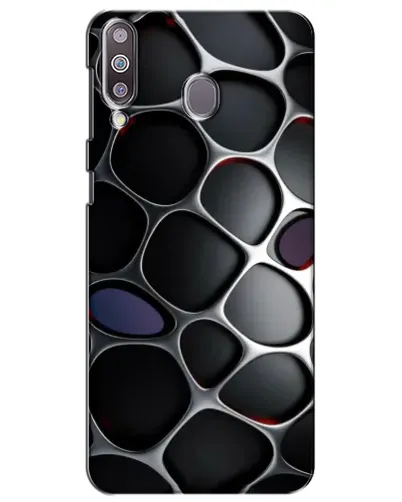 Чохол для Samsung Galaxy M30 (M305) з картинкою «Об'ємна темна решітка» Чохол для Samsung Galaxy M30 (M305) з картинкою «Об'ємна темна решітка»