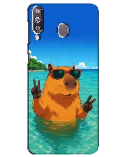 Чехол для Samsung Galaxy M30 (M305) с картинкой «Морская капибара» Чехол для Samsung Galaxy M30 (M305) с картинкой «Морская капибара»