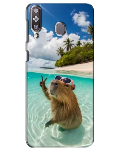 Чехол для Samsung Galaxy M30 (M305) с картинкой «Капибара на море» Чехол для Samsung Galaxy M30 (M305) с картинкой «Капибара на море»