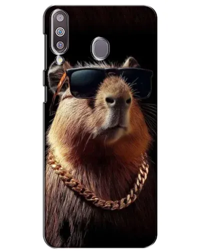 Чехол для Samsung Galaxy M30 (M305) с картинкой «Капибара золотая цепь» Чехол для Samsung Galaxy M30 (M305) с картинкой «Капибара золотая цепь»