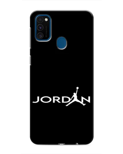 Чехол для Samsung Galaxy M30s (M307) с картинкой «Jordan White Logo»
