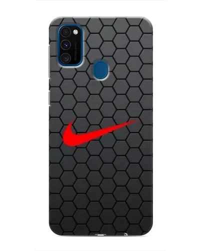 Чехол для Samsung Galaxy M30s (M307) с картинкой «Nike — карбоновая сетка» Чехол для Samsung Galaxy M30s (M307) с картинкой «Nike — карбоновая сетка»