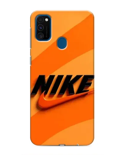 Чехол для Samsung Galaxy M30s (M307) с картинкой «Оранжевый драйв Nike» Чехол для Samsung Galaxy M30s (M307) с картинкой «Оранжевый драйв Nike»