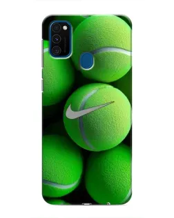 Чехол для Samsung Galaxy M30s (M307) с картинкой «Теннисные мячи Найк»