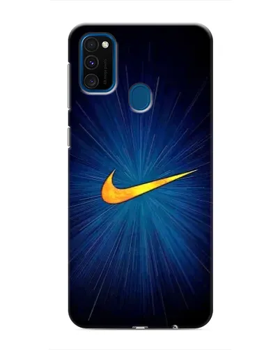 Чехол для Samsung Galaxy M30s (M307) с картинкой «Синий пульс Nike» Чехол для Samsung Galaxy M30s (M307) с картинкой «Синий пульс Nike»