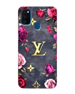 Чехол для Samsung Galaxy M30s (M307) с картинкой «Цветочный Louis Vuitton»