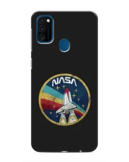 Чехол для Samsung Galaxy M30s (M307) с картинкой «NASA — эмблема миссии»
