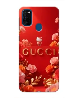 Чехол для Samsung Galaxy M30s (M307) с картинкой «Gucci — золотой сад»