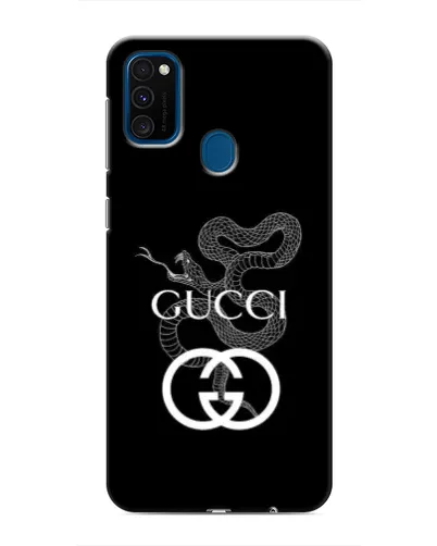 Чехол для Samsung Galaxy M30s (M307) с картинкой «Gucci — серебряная змея»