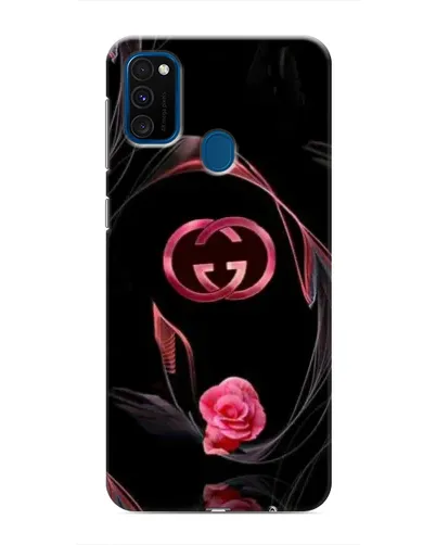 Чехол для Samsung Galaxy M30s (M307) с картинкой «Gucci — неоновая роза»