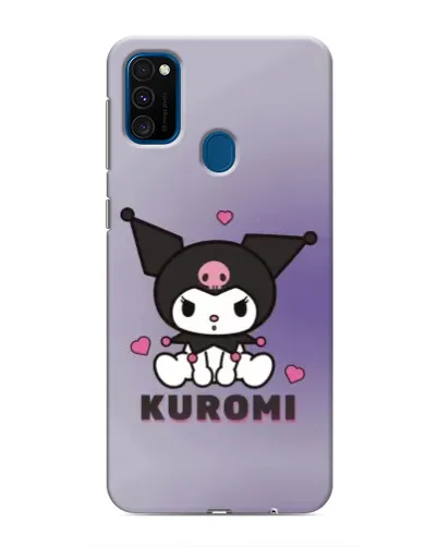 Чехол для Samsung Galaxy M30s (M307) с картинкой «Kuromi — фиолетовый арт»