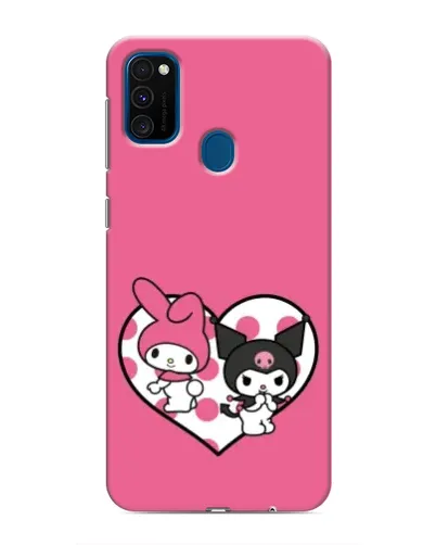 Чехол для Samsung Galaxy M30s (M307) с картинкой «Kuromi и My Melody»
