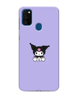 Чехол для Samsung Galaxy M30s (M307) с картинкой «Kuromi — фиолетовый минимализм»