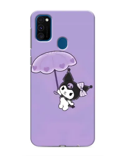 Чехол для Samsung Galaxy M30s (M307) с картинкой «Kuromi с зонтиком»