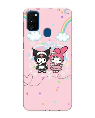Чехол для Samsung Galaxy M30s (M307) с картинкой «My Melody и Kuromi»