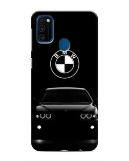 Чехол для Samsung Galaxy M30s (M307) с картинкой «BMW — взгляд из темноты»