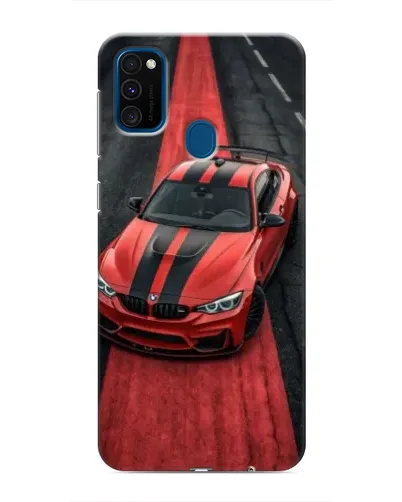 Чехол для Samsung Galaxy M30s (M307) с картинкой «BMW на красной дорожке» Чехол для Samsung Galaxy M30s (M307) с картинкой «BMW на красной дорожке»