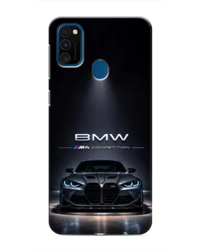 Чехол для Samsung Galaxy M30s (M307) с картинкой «BMW сквозь ночной город» Чехол для Samsung Galaxy M30s (M307) с картинкой «BMW сквозь ночной город»