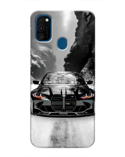 Чехол для Samsung Galaxy M30s (M307) с картинкой «BMW — акварельный дрифт» Чехол для Samsung Galaxy M30s (M307) с картинкой «BMW — акварельный дрифт»