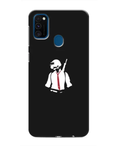 Чехол для Samsung Galaxy M30s (M307) с картинкой «PUBG — силуэт воина» Чехол для Samsung Galaxy M30s (M307) с картинкой «PUBG — силуэт воина»
